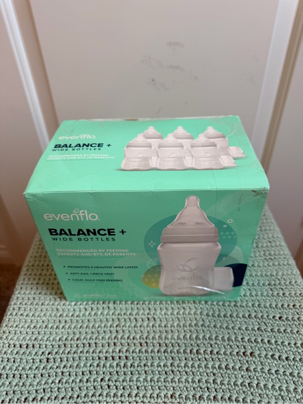 Evenflo Balance+ Wide Bottles 9oz Pack of 6